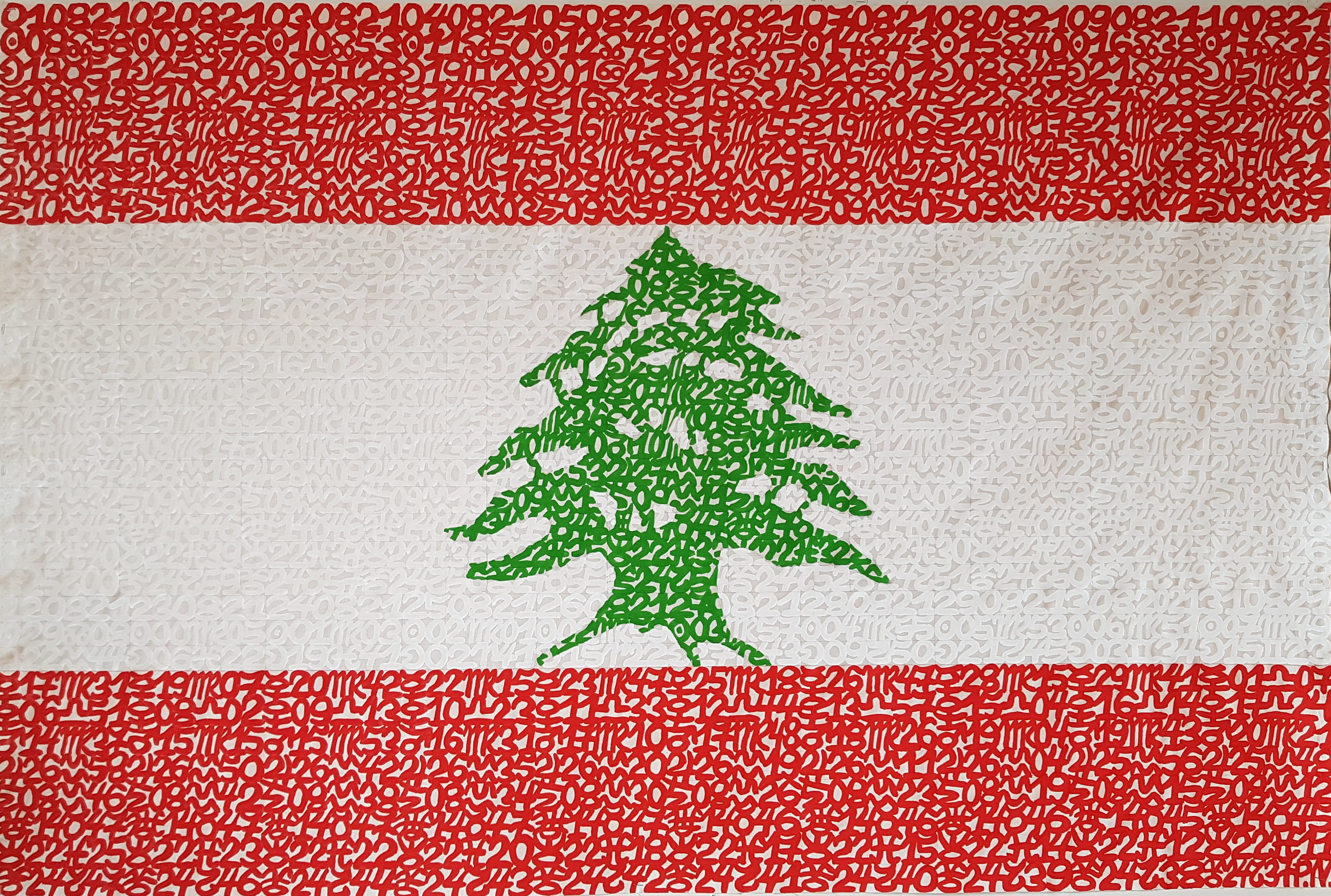 Drapeau du Liban, éphéméride du mois d